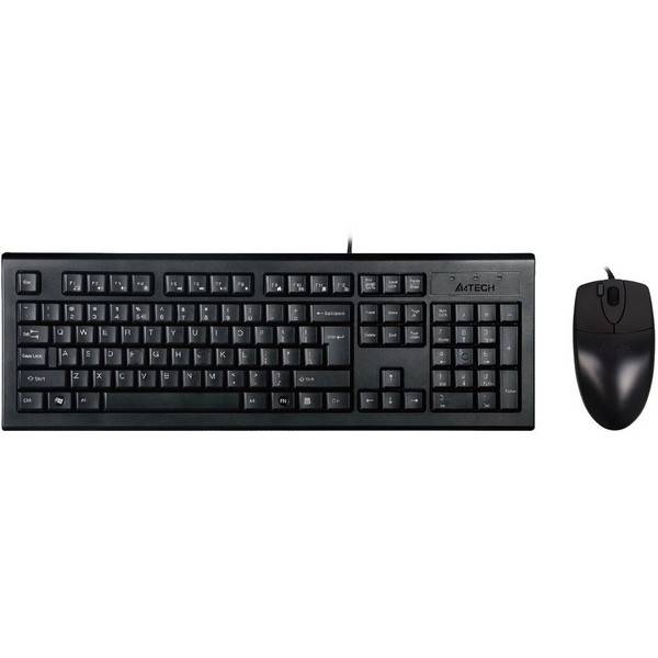 Клавиатура + мышь A4Tech KR-8520D черный Global