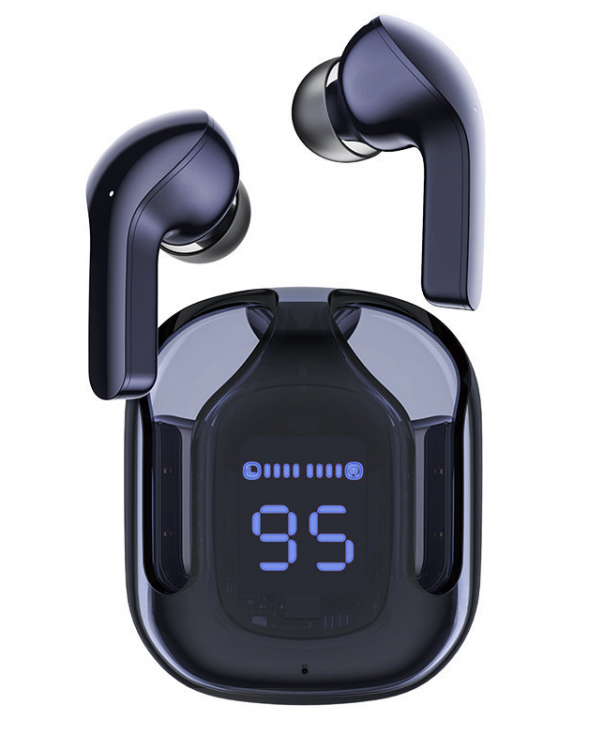 Acefast беспроводные наушники  T6 true wireless stereo headset цвет: sapphire blue