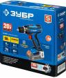 Дрель-шуруповерт Зубр DL-201 20В, без АКБ, в коробке, Профессионал