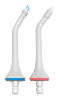 Набор универсальных сменных насадок (ортодонтическая насадка + насадка с щетинками) для ирригаторов полости рта "Тип В" (Type B)