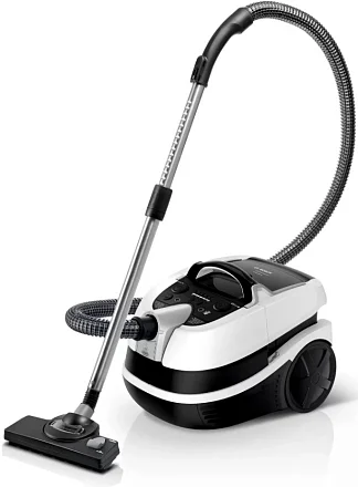 Bosch моющий пылесос для сухой и влажной уборки BWD421PRO | Serie 4 | Потребляемая мощность: 2100 Вт | Вид пылесборника: Аквафильтр | Объем контейнера для сбора пыли: 1.5 л | Объем контейнера для воды: 5 л | Цвет: Белый | Global
