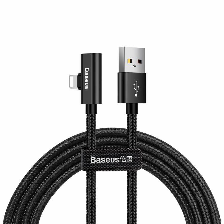 Baseus Кабель Entertaining Audio data Cable USB For lightning 2A 1M Black
