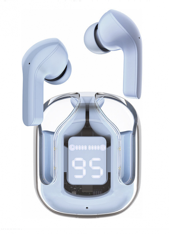 Acefast беспроводные наушники T6 true wireless stereo headset цвет: ice blue
