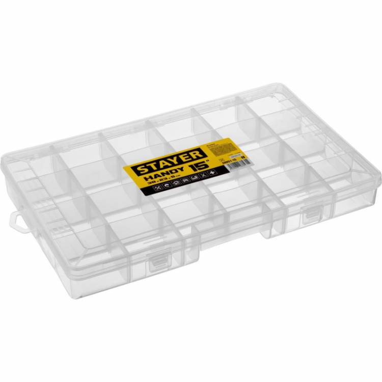 Stayer 38051-15_z01 Органайзер "HANDY-15" пластиковый