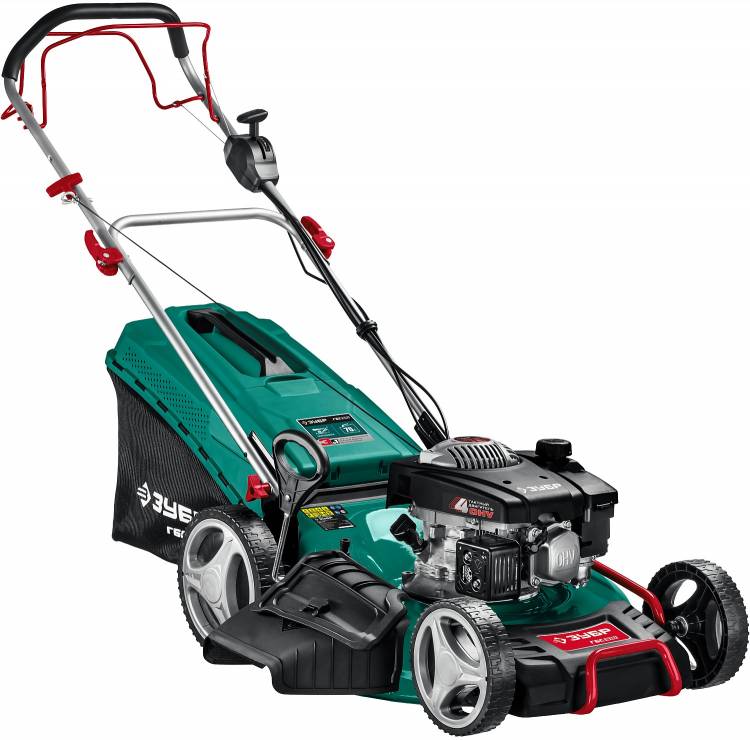 ЗУБР 510 мм  6.5 л.с.  самоходная газонокосилка бензиновая,