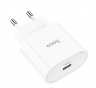 Сетевое зарядное устройство Hoco C94A, 3А, быстрая зарядка PD20W для iPhone серии 14/ iPhone 13/ iPhone 12/ iPhone 11