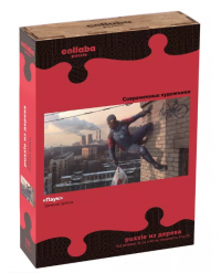 Collaba puzzle Пазлы деревянные "Паук", 512 деталей, возраст: от 14 лет