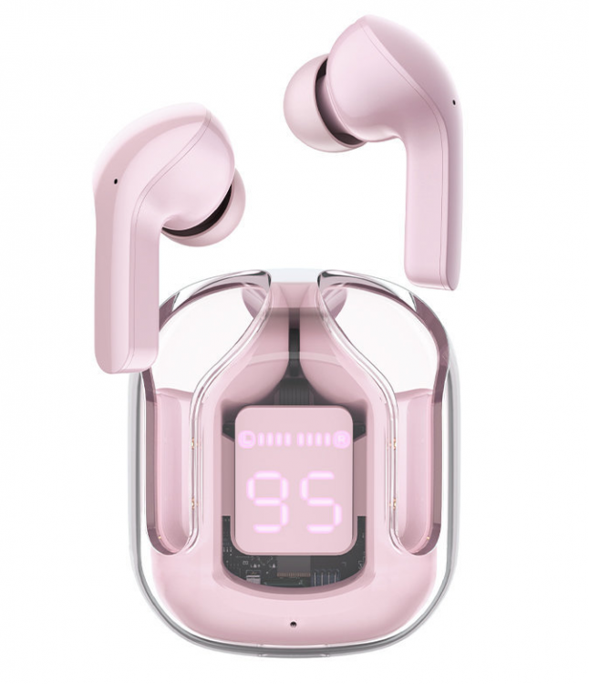 Acefast беспроводные наушники T6 true wireless stereo headset цвет: pink lotus
