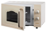 Микроволновая печь Gorenje MO4250CLI бежевый | 20 л, 800 Вт, переключатели - поворотный механизм, гриль, 45.5 см x 28.9 см x 36.1 см Global