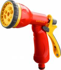 Распылитель Grinda 8-427370_z02 поливочный пластиковый, тип пистолетный, 8 позиционный