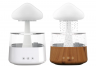 Kesoto Ночник-Аромадиффузор/Aroma Diffuser Rain Cloud Humidifier | Цвет-Белый/Коричневый | Объем резервуара для воды-450мл | Количество режимов подсветки-7 | Площадь применения-25 кв м