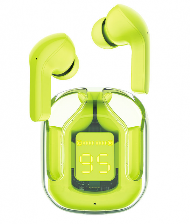 Acefast беспроводные наушники T6 true wireless stereo headset цвет: youth green