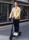 Электросамокат Xiaomi Electric Scooter 3 Lite складной / до 100кг / скорость 25 км/ч/ MJDDHBC03ZM Black CN, world
