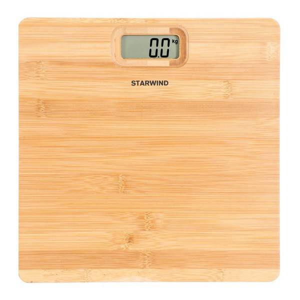 Весы напольные Starwind SSP6070 бамбук Global