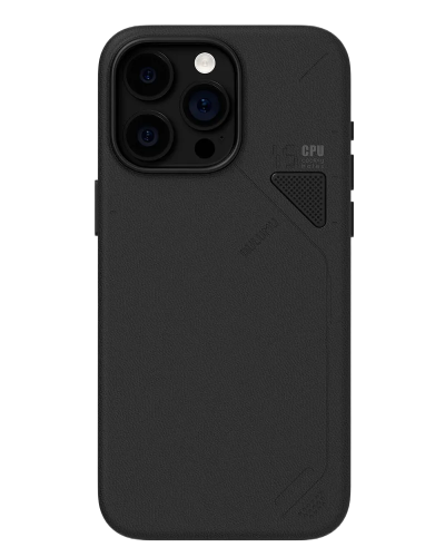 Aulumu A15 Чехол для iPhone 15 Pro Max Vegan MagSafe Black