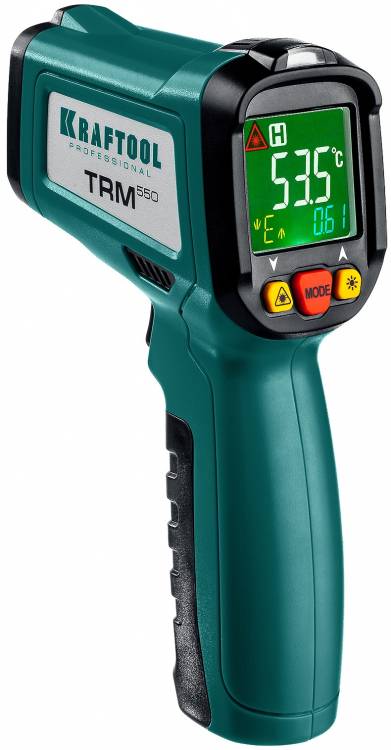 Kraftool Пирометр TRM-550, инфракрасный, -50°С +550°С, 45705-550