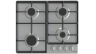 Встраиваемая газовая панель Gorenje GW641EBX / конфорок - 4 шт, решетки - чугун, панель - нержавеющая сталь, электроподжиг, газ-контроль, серебристый Global
