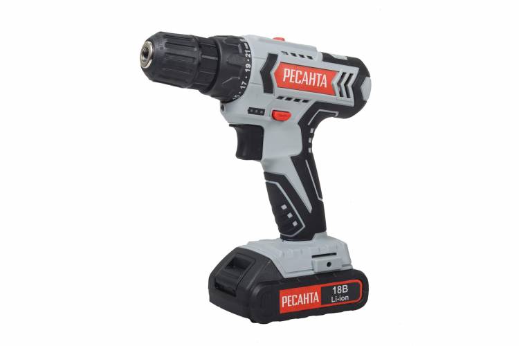 Дрель-шуруповерт аккумуляторная ДА-50Л2-18А Ресанта