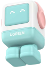 Ugreen Сетевое зарядное устройство CD361 Nexode RG | 65W | USB-A+2*USB-C | Robot GaN Tech Fast Charger EU | Цвет: Pink Blue