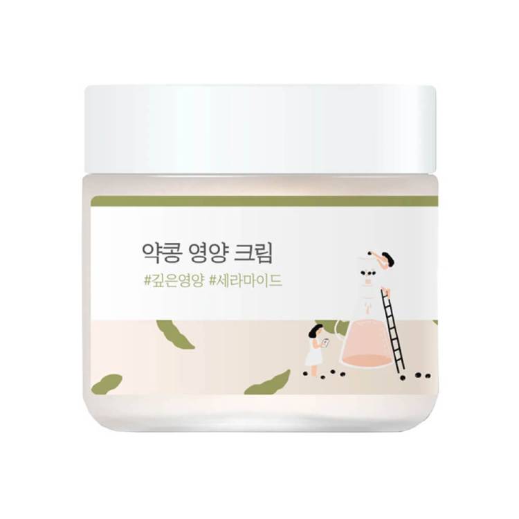 Питательный крем с чёрной соей Round Lab Soybean Nourishing Cream