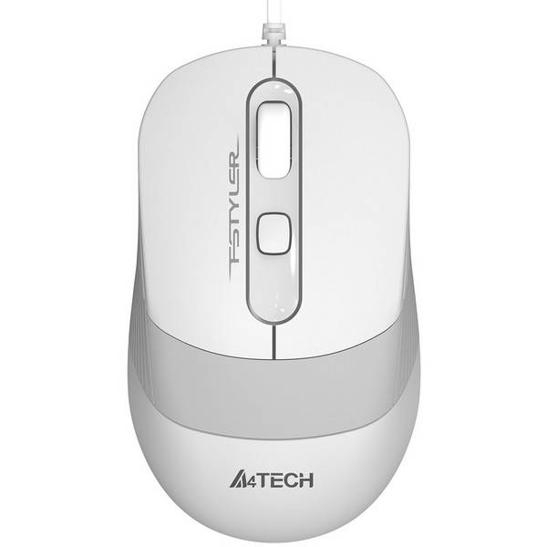 Мышь A4Tech Fstyler FM10 белый/серый Global