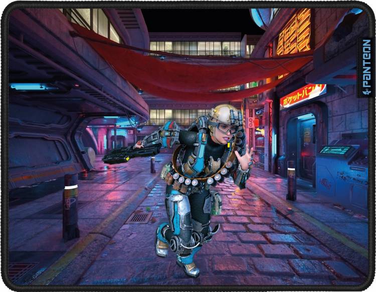Jetaccess Panteon GP-73SS CYBER PUNK II малая (покрытие Speed Control, 360x280x3мм) Профессиональная игровая поверхность