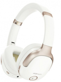 Acefast беспроводные наушники  H2, наушники Bluetooth с шумоподавлением, цвет: молочный белый
