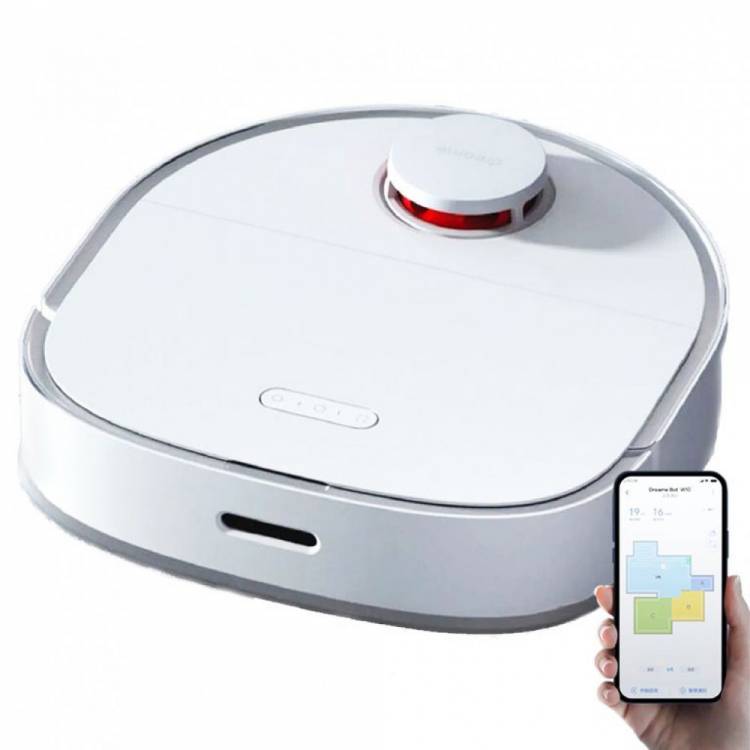 Робот пылесос Xiaomi Dreame W10 Сухая и влажная уборка | 4000 Па | На 300 кв.м | 6400 мАч