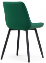 Woodville Стул на металлокаркасе "Седа" велюр зеленый | Ширина - 50; Глубина - 56; Высота - 82 см