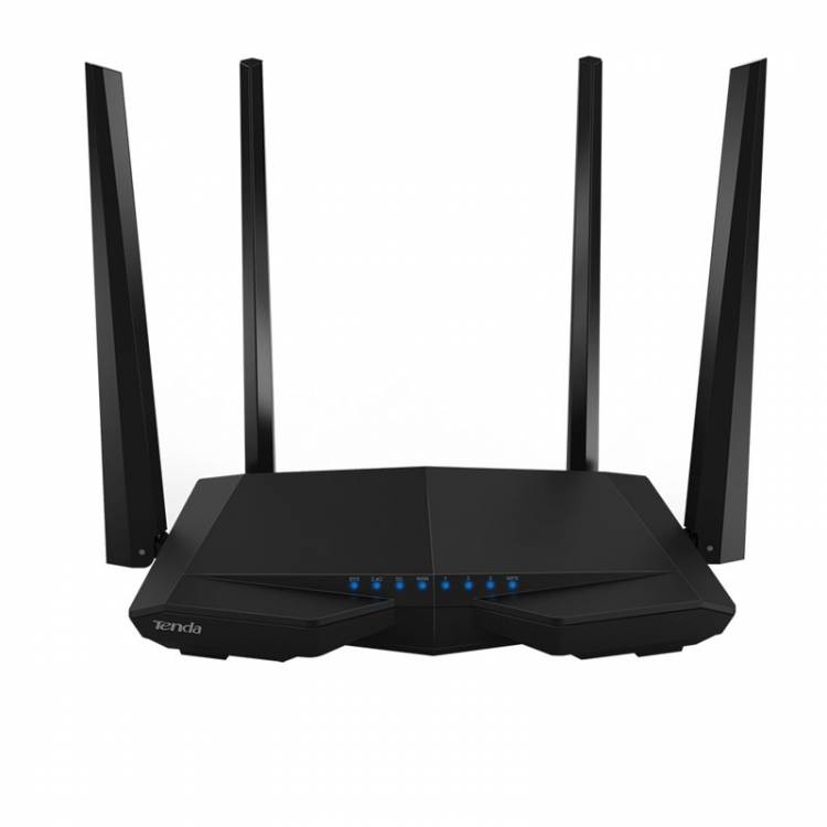 Wi-Fi Роутер Tenda AC6 | 3 LAN, 100 Мбит/с, 4 (802.11n), 5 (802.11ac), Wi-Fi 1167 Мбит/с Global