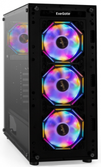 Корпус Miditower ExeGate i3 BASE ATX, без БП EX294967RUS