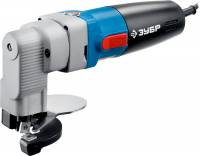 Зубр ЗНЛ-500 Ножницы Профессионал по металлу электрические, радиус поворота 40 мм, толщина листа до 2.5 мм, 1800 об/мин, кейс, 500 Вт