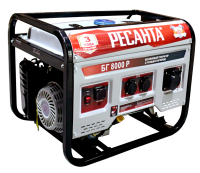 Электрогенератор БГ 8000 Р Ресанта.