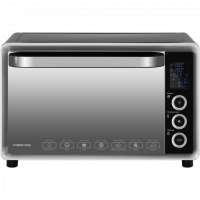 Мини-печь Hiberg PR 400 Dark moon | 40л | 1600Вт | конвекция | гриль | таймер | 11 режимов | черный