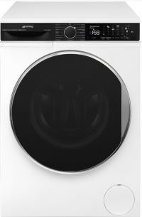 Smeg Отдельностоящая стиральная машина WM3T04RU | Загрузка белья -  10 кг, Максимальная скорость отжима 1400 об/мин, обработка паром, 84.5*59.7*62.3 см