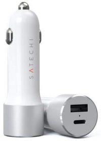 Satechi Автомобильное зарядное устройство 72W Type-C PD Car Charger, зарядное устройство для iPhone 14 pro, 14 pro max