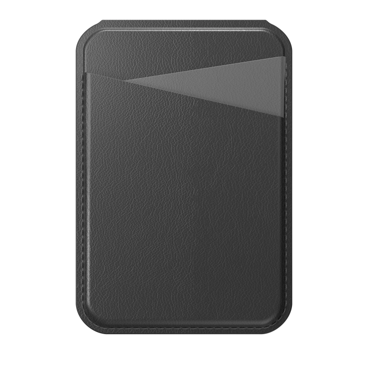 Mageasy картхолдер с защелкивающейся подставкой Snap Stand Wallet | совместимость с iPhone 12, 13, 14, 15 | Цвет: Черный