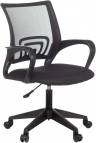Кресло Бюрократ CH-695NLT | На колесиках | сетка/ткань | максимальная нагрузка - 120 кг | черный | Global