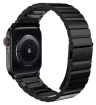 Uniq ремешок для Apple Watch 49/45/44/42 mm Strova Strap Link Steel Black