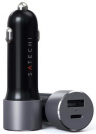 Satechi Автомобильное зарядное устройство 72W Type-C PD Car Charger. серый космос.
