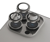 KeepHone Защитное стекло для iPhone 15 Pro Max | для Камеры | Titan Gray