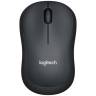 Мышь компьют. Logitech M220 Silent серый Global