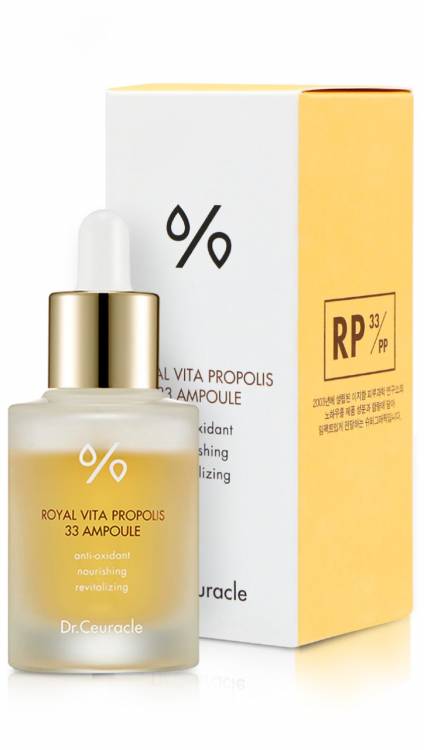 Dr. Ceuracle / Ампула с прополисом для улучшения тона Dr. Ceuracle Royal Vita Propolis 33 Ampoule, 30 мл 8806133613801
