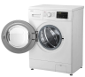LG Стиральная машина F2J3HS8W | Стирка - 7 кг | Отжим - 1200 об/м | Программ - 10 | ШxВxГ - 60 см x 85 см x 44 | Цвет: Белый | Global