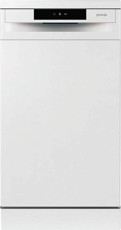Посудомоечная машина Gorenje GS520E15W , расход воды - 9 л, кол-во комплектов - 9, дисплей, защита от протечек, 84.5 см x 44.8 см x 60 см / Global