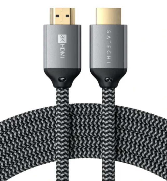 Satechi Кабель высокоскоростной 8K ULTRA HD HDMI 2.1 Cable Длина кабеля: 2 м серый космос.