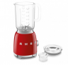 Smeg Стационарный блендер BLF03RDEU | Цвет: Красный | Объем кувшина: 1,5л | Скорости вращения 4 | Мощность: 800Вт | Материал корпуса: алюминий | Страна-производитель: Италия