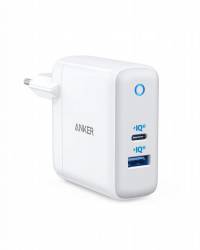 Сетевые зарядные устройства Anker Anker PowerPort+ Atom III 45W USB-C + 15W USB-A EU White
