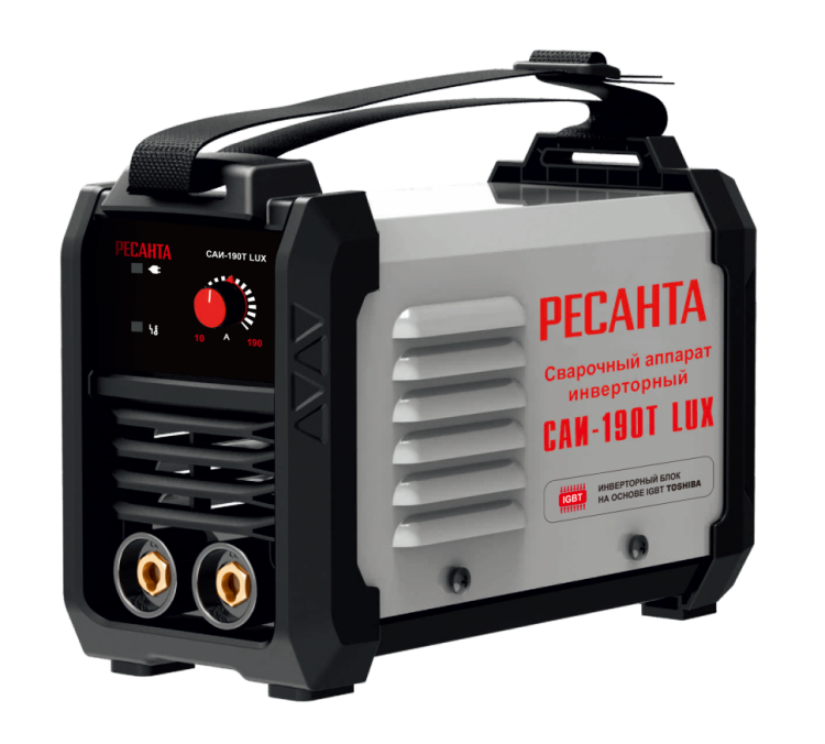 Сварочный аппарат инверторный РЕСАНТА САИ-190T LUX.