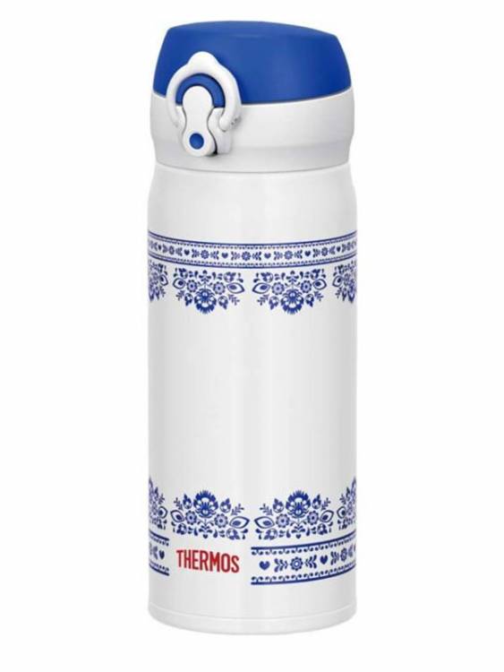 Термос Thermos JNL-402 BLWH (319562) 0.4л. белый/синий